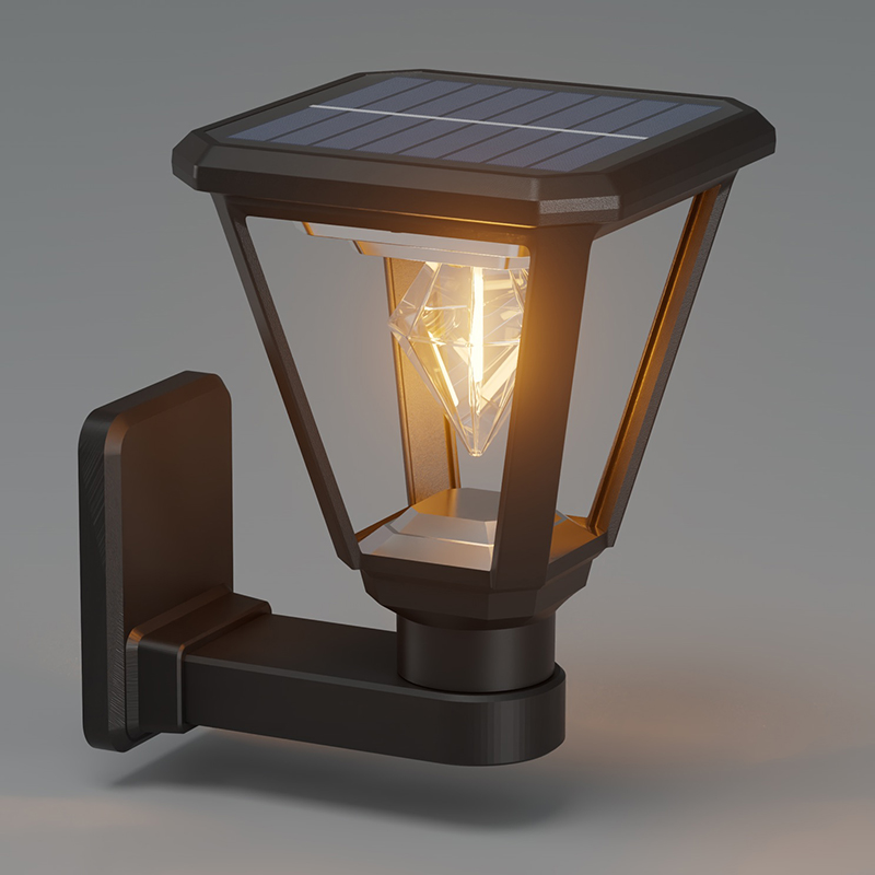 PY-LED GR B02 Square Solar Vägglampa