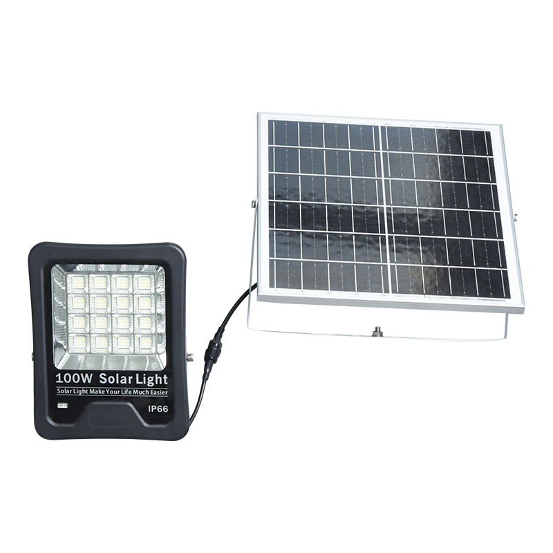 PY-SLFL20-100W litiumjonbatteri Solar Flood Light
