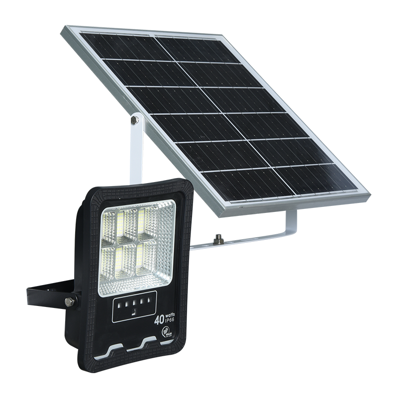 PY-SLFL20-40W Solar Flood Light med låg energiförbrukning utomhus