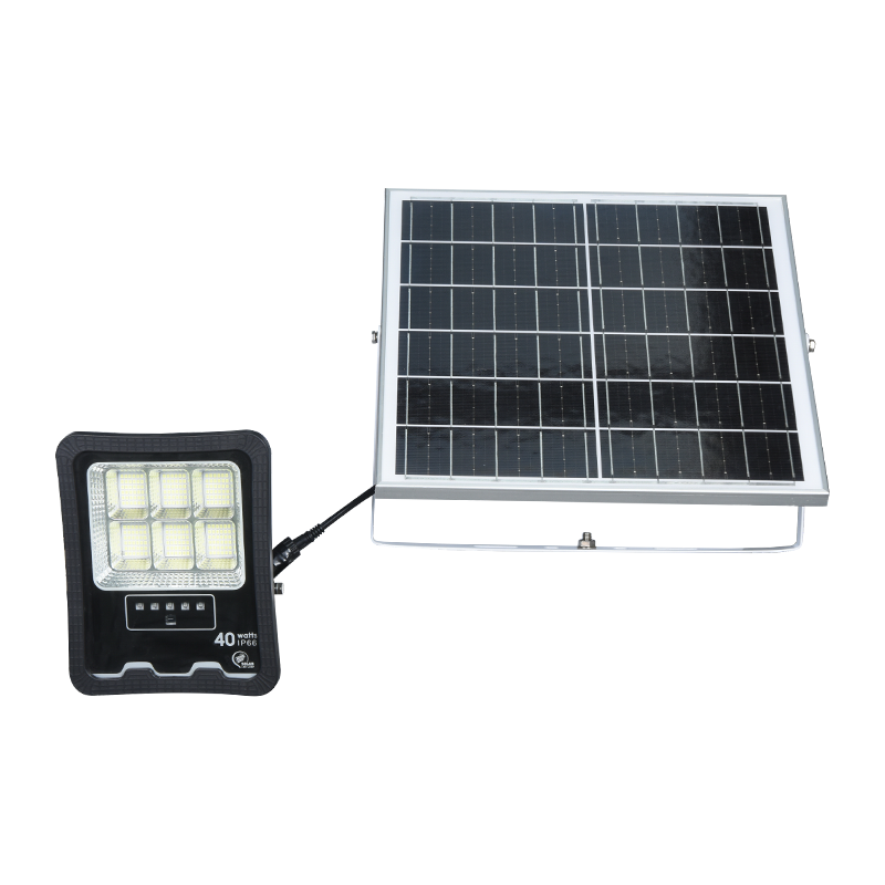 PY-SLFL20-40W Solar Flood Light med låg energiförbrukning utomhus