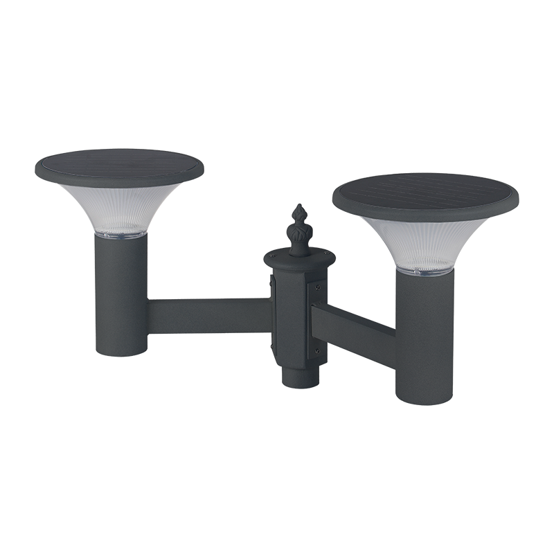 PY-SG018-16W Dubbellampa Solar Garden Light PY-SG018-16W Dubbellampa Solar Garden Light